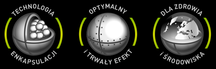 okrągłe ikony cech farby Tikurrila