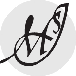 inspiracja do logo cukierni dworcowej, monogram z inicjałami J i M