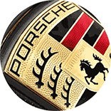 inspiracja do logo firmy szkoleniowej: emblematy aut sportowych