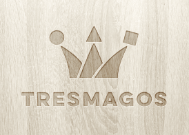 dodatkowa wersja logo - technika specjalna - grawer laserowy w drewnie