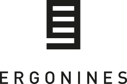 technologiczne logo centrum serwerowego Ergonines