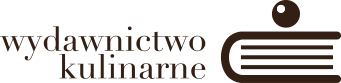 klasyczny projekt logo Wydawnictwo Kulinarne, książka i ciastko