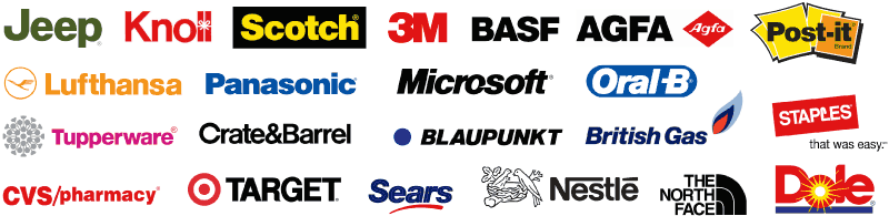 logotypy z krojem Helvetica