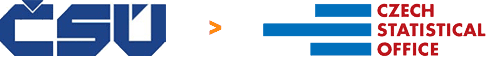rebranding, odświeżenie projektu logo Czeskiego Urzędu Statystycznego, zmiana na profesjonalny minimalizm